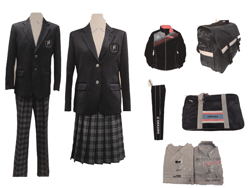 乙川中学校 制服 水野屋